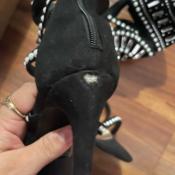 Rhinestone Embellished Heels - Picture 5 of 6